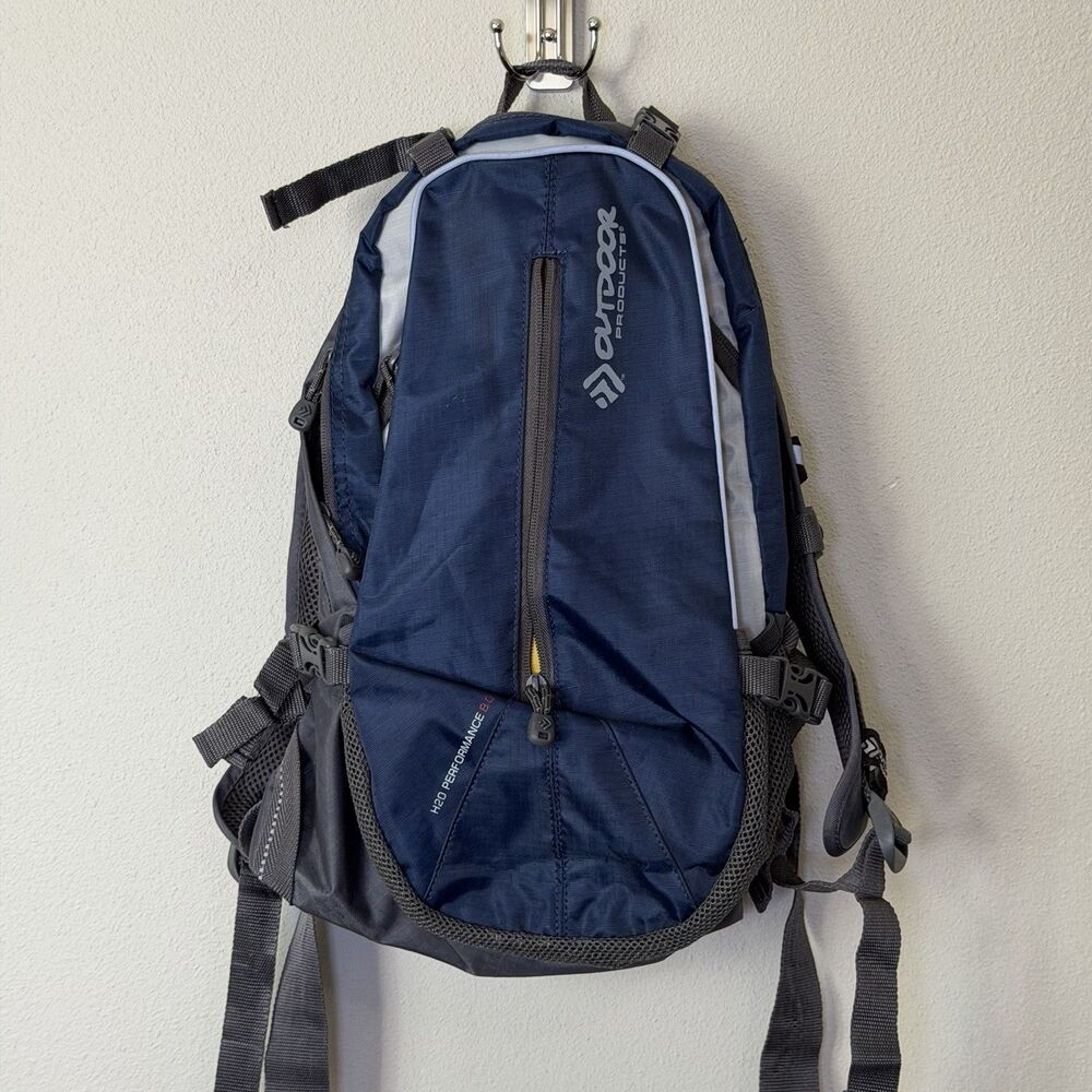 Outdoor Products H2O Performance 8.0 Hydration Hiking Daypack Blue *No Bladder